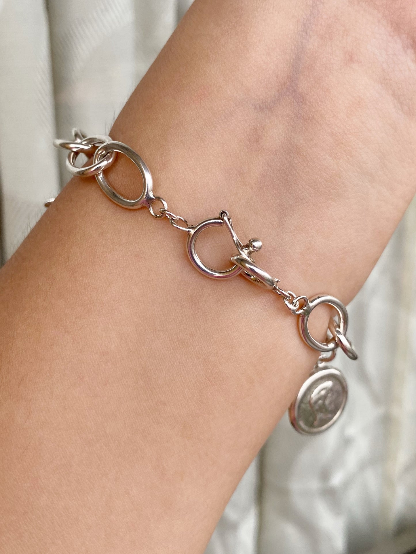 Pulsera Viajera en Plata