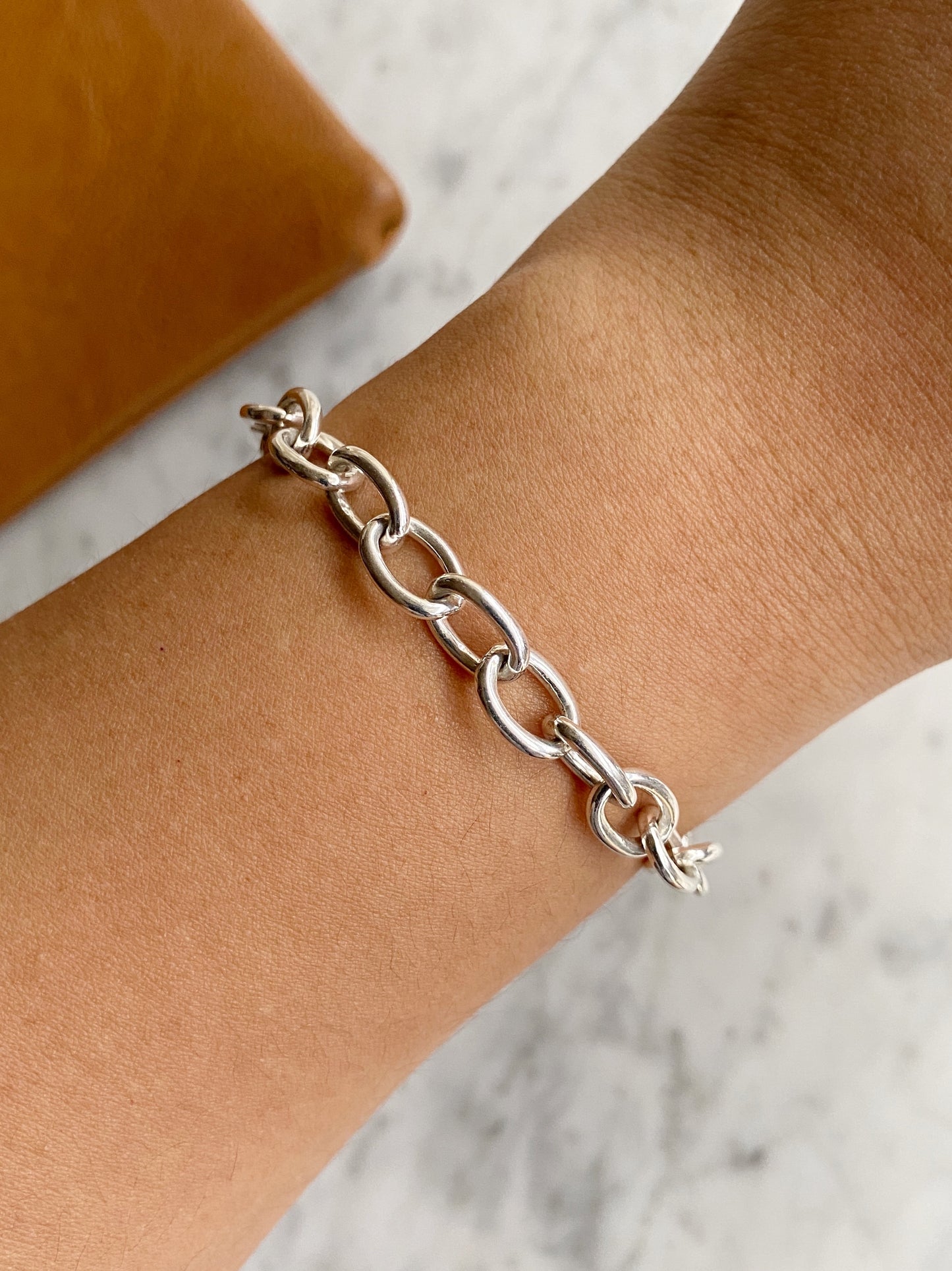 Pulsera Cadena 2 en Plata