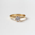 Anillo de Compromiso Estela en Oro 18k