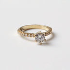 Anillo de Compromiso Analía en Oro 18k