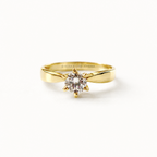 Anillo de Compromiso Bela en Oro 18k