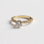 Anillo de Compromiso Analía en Oro 18k
