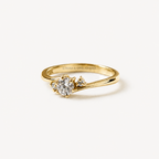 Anillo de Compromiso Trilogía 1 en Oro 18k