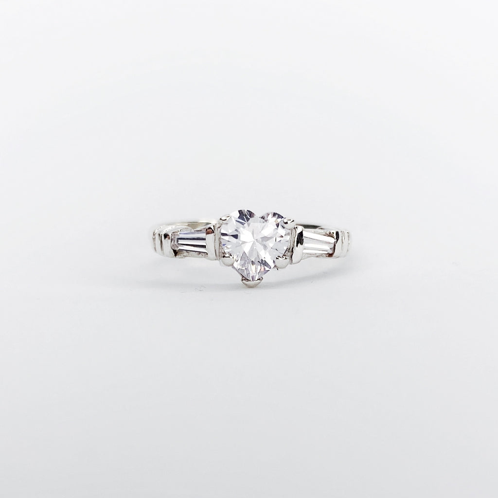 ANILLO CORAZÓN 1 EN PLATA