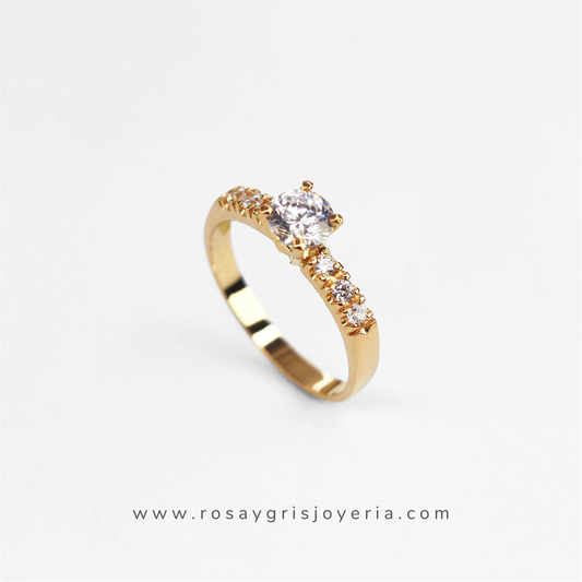 Anillo de Compromiso Elisya en Oro 18k