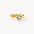 Anillo de Compromiso Bela en Oro 18k