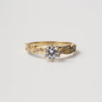 Anillo de Compromiso Infinity en Oro 18k