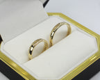 AROS DE MATRIMONIO CLÁSICOS EN ORO 18K