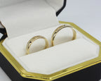 AROS DE MATRIMONIO CLÁSICOS EN ORO 18K