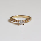 Anillo de Compromiso Annie en Oro 18k