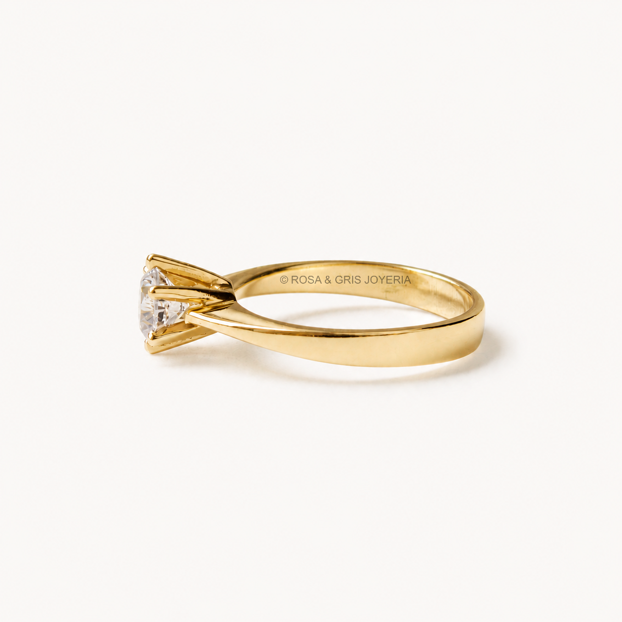 Anillo de Compromiso Estela en Oro 18k