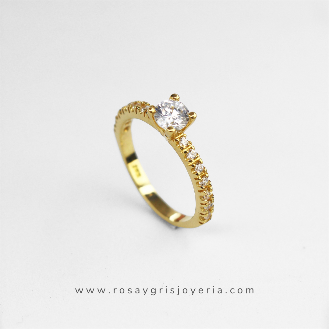 Anillo de Compromiso Annie en Oro 18k