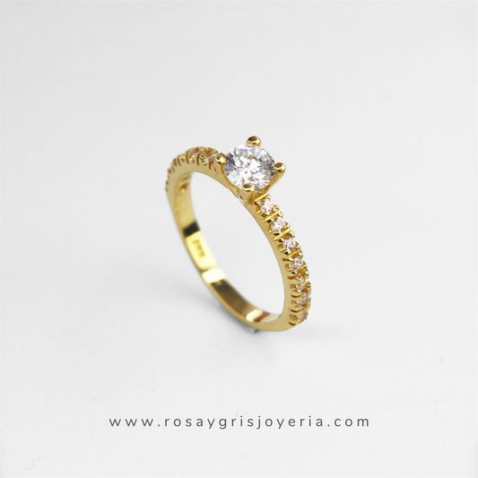 Anillo de Compromiso Annie en Oro 18k