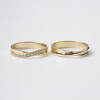 AROS DE MATRIMONIO ETERNITY EN ORO 18K