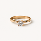 Anillo de Compromiso Ana en Oro 18k