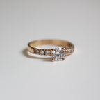 Anillo de Compromiso Elisya en Oro 18k