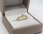 Anillo de Compromiso Aurora en Oro 18k