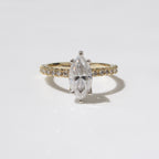 Anillo de Compromiso Marquesa 2 en Oro 18k