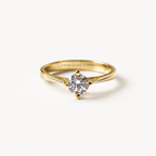 Anillo de Compromiso Isa en Oro 18k