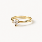 Anillo de Compromiso Isa en Oro 18k