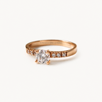 Anillo de Compromiso Elisya en Oro 18k