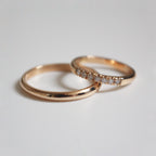 AROS DE MATRIMONIO MY LOVE EN ORO 18K