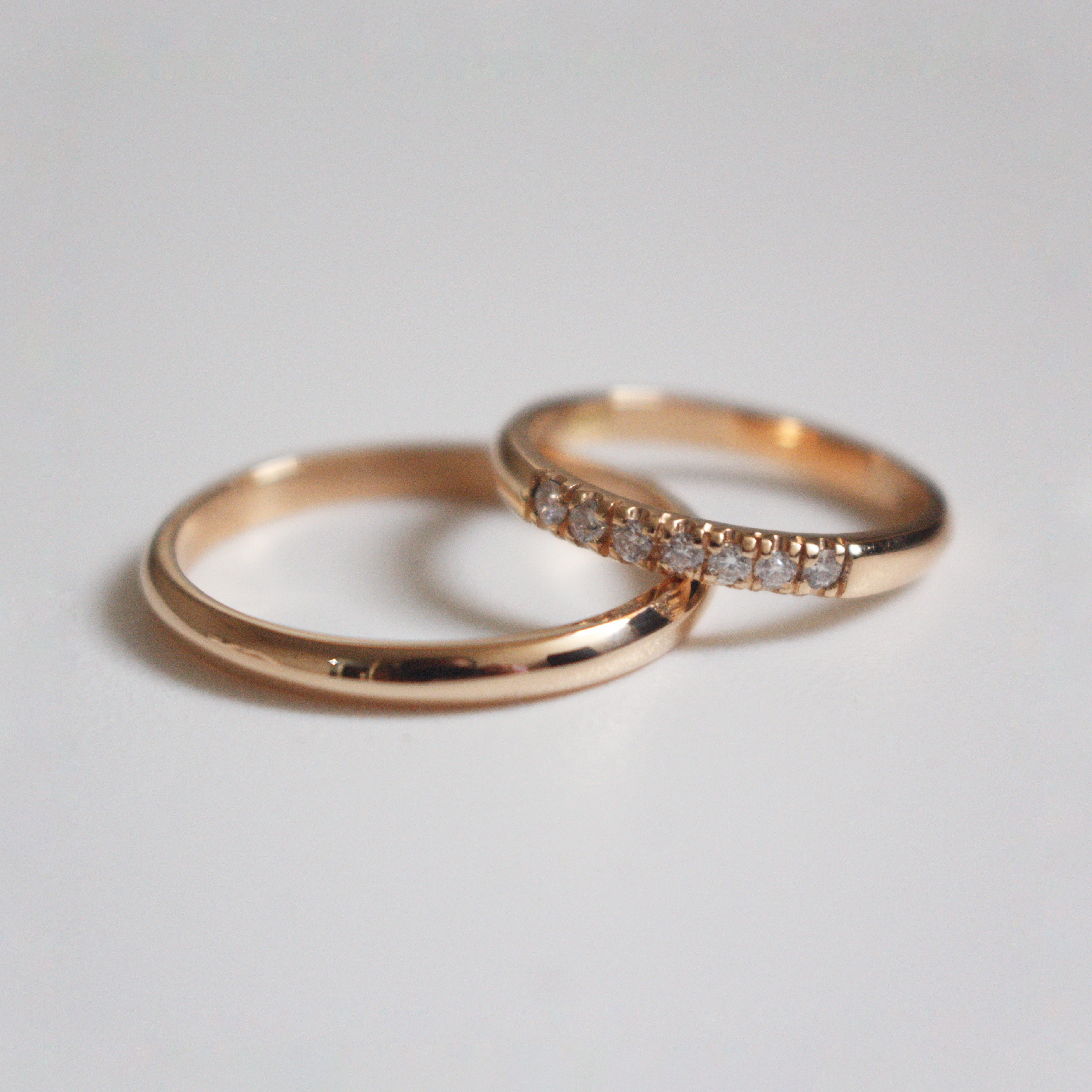 AROS DE MATRIMONIO MY LOVE EN ORO 18K
