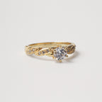 Anillo de Compromiso Infinity en Oro 18k