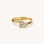 Anillo de Compromiso Andrea en Oro 18k