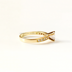 Anillo de Compromiso Cielo en Oro 18k