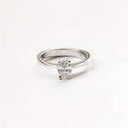 Anillo de Compromiso Oval Diamante de Laboratorio IGI 0.50ct en Oro 18k