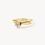 Anillo de Compromiso Bela en Oro 18k
