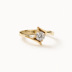 Anillo de Compromiso Elegant en Oro 18k