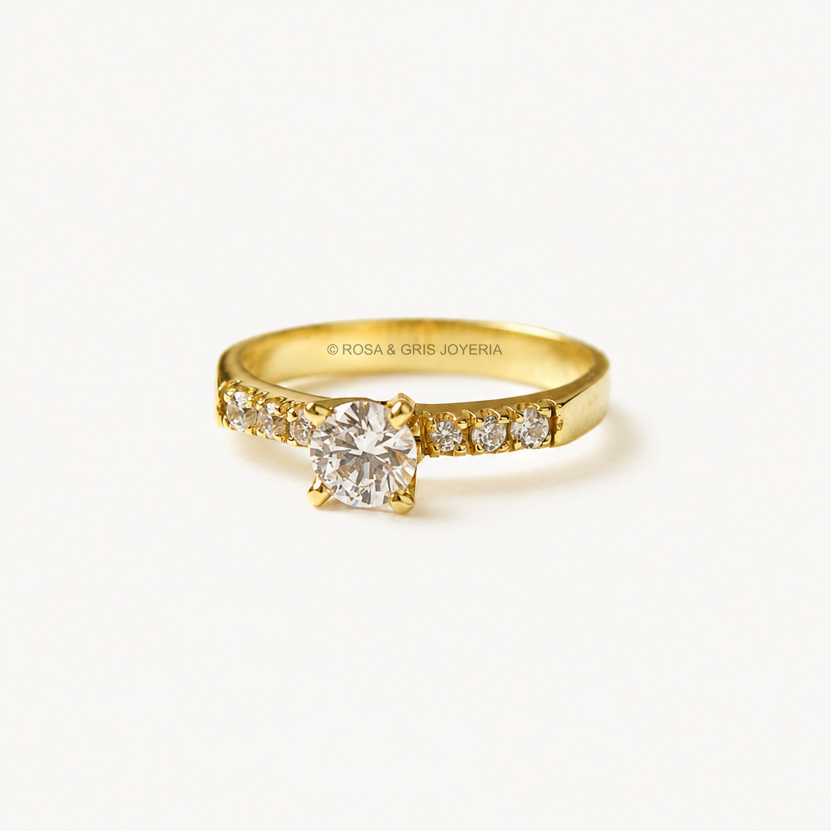 Anillo de Compromiso Ania en Oro 18k