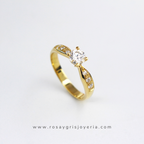Anillo de Compromiso Nia en Oro 18k