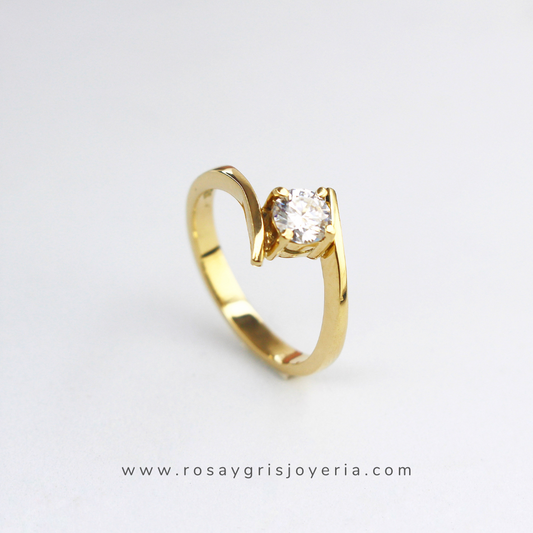 Anillo de Compromiso Elegant en Oro 18k